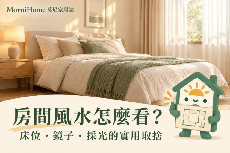 房間風水怎麼看?床位、鏡子與採光的實用取捨指南