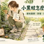 小黑蚊怎麼防？棲地、穿著與產品標示核對