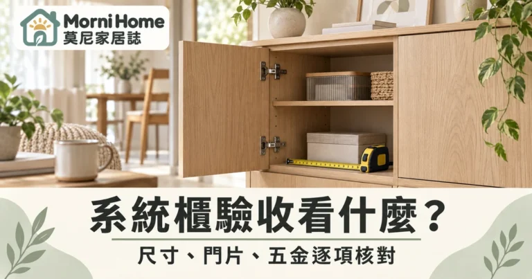 系統櫃驗收怎麼做？尺寸門片五金與缺失複驗的完整檢查清單