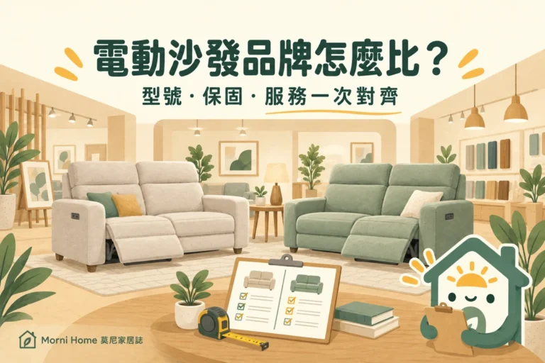 電動沙發品牌比較:指定型號、保固範圍與售後怎麼核對