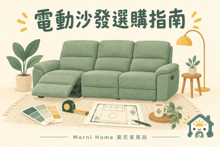 電動沙發怎麼選？尺寸、機能、預算與試坐完整指南