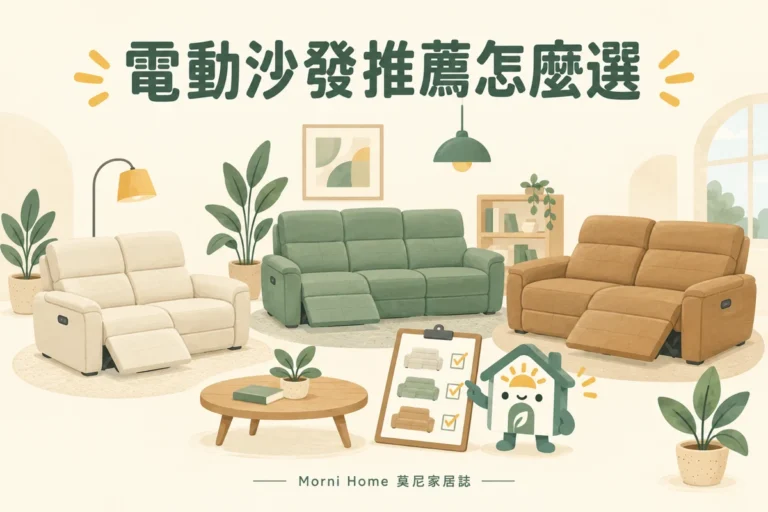 電動沙發推薦怎麼選？3款候選的尺寸與需求比較