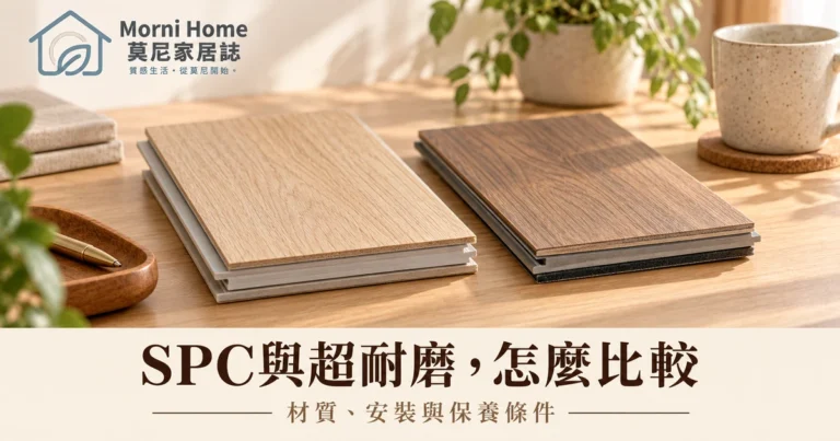 SPC超耐磨比較怎麼看？材質規格、安裝條件與清潔保養完整指南