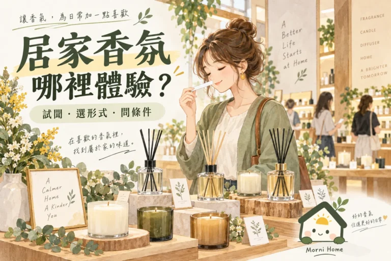 居家香氛體驗去哪裡?門市試聞與購買條件確認