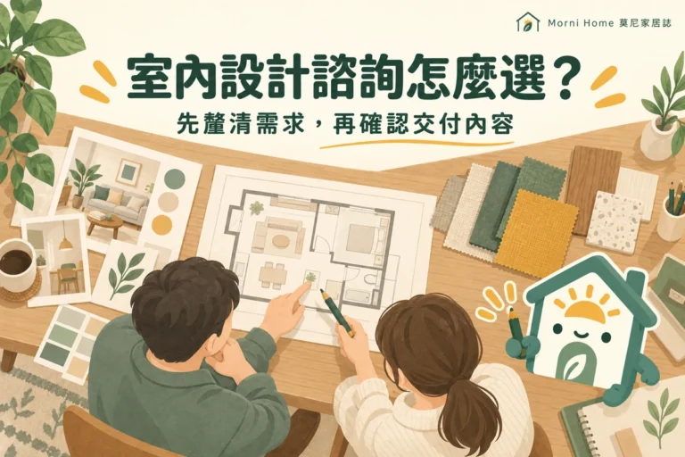 室內設計諮詢怎麼選？費用、丈量與交付內容比較