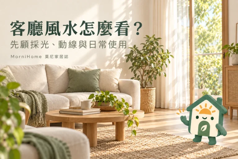 客廳風水怎麼看?隱私、採光與家具配置的7個取捨重點
