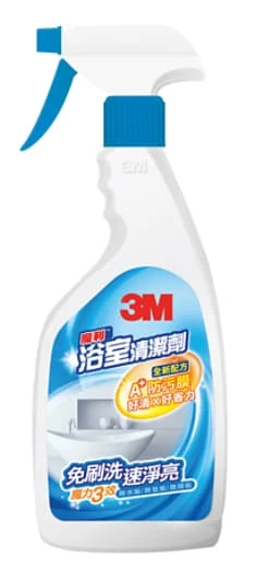 3M魔利浴室清潔劑500毫升官方商品瓶身