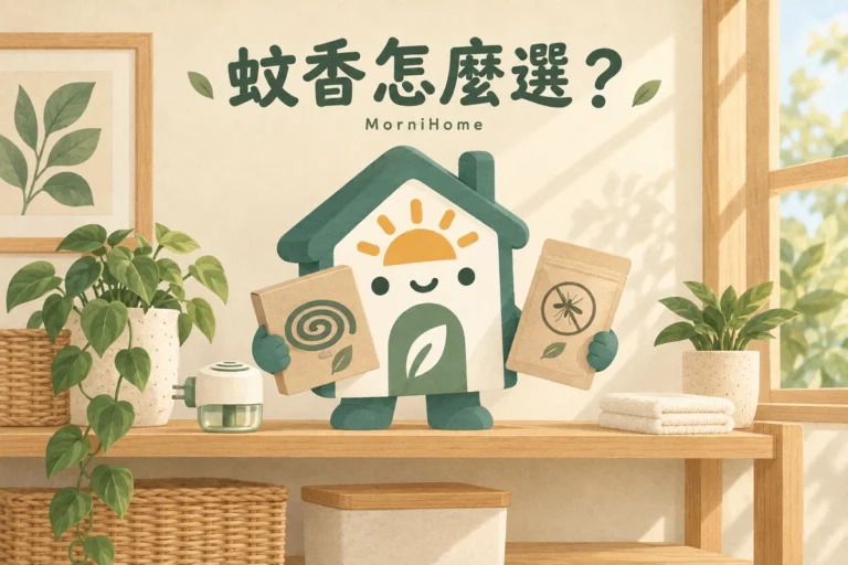 蚊香怎麼選？捲式、電蚊香的使用情境與通風檢查