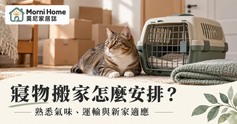 寵物搬家怎麼準備?貓狗運輸隨身用品與新家適應的安排指南