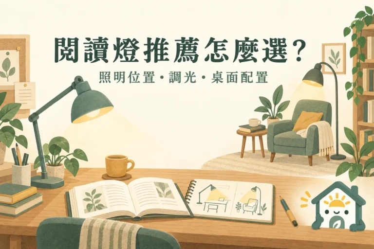 閱讀燈推薦怎麼選?可換燈泡與調光檯燈的桌面比較