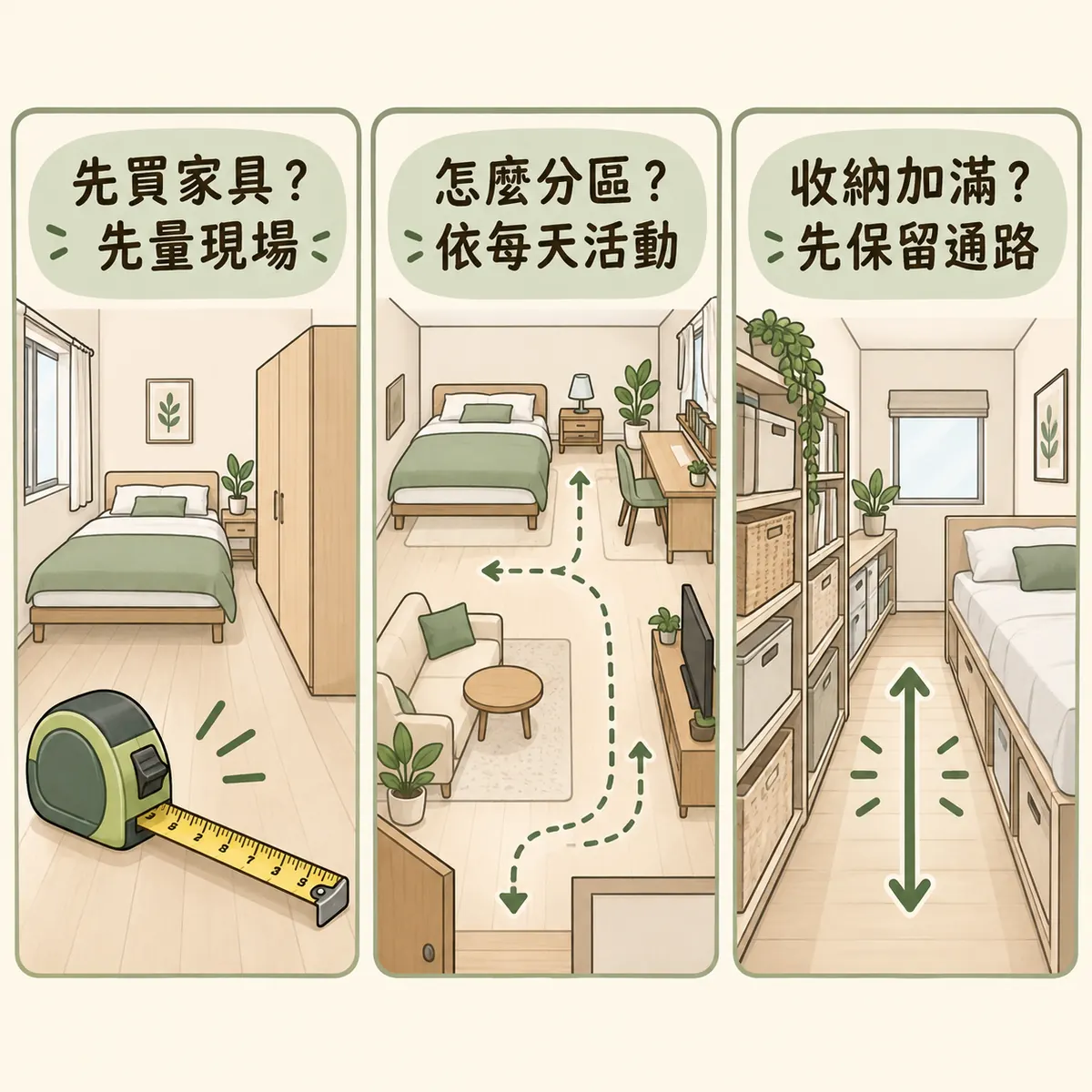 小坪數空間規劃三項常見問題與檢查重點