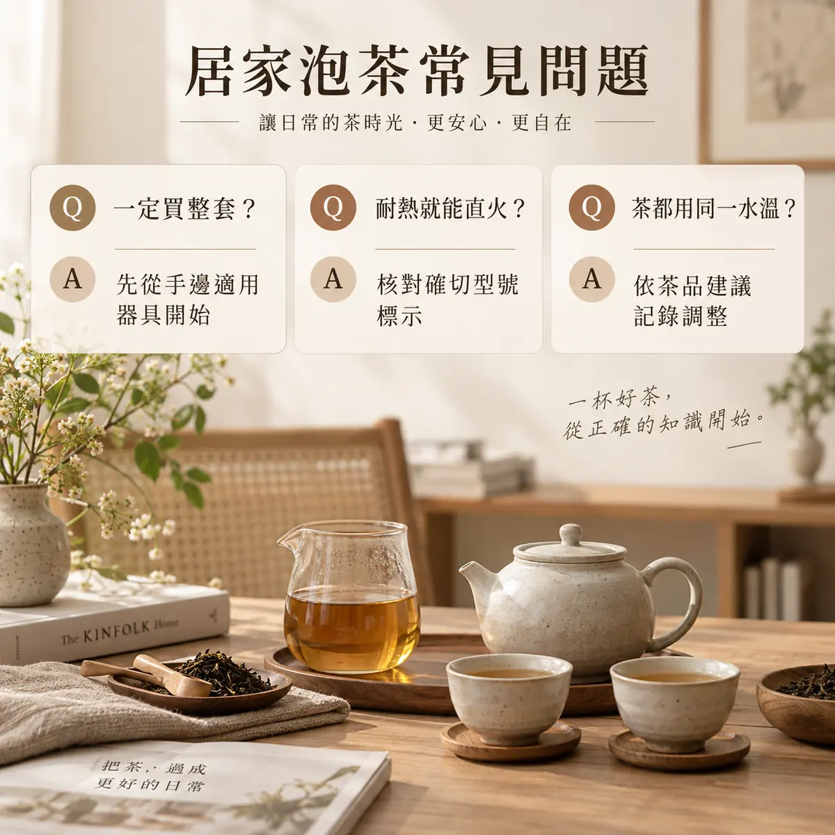 茶具整套購買耐熱直火與沖泡條件常見問題
