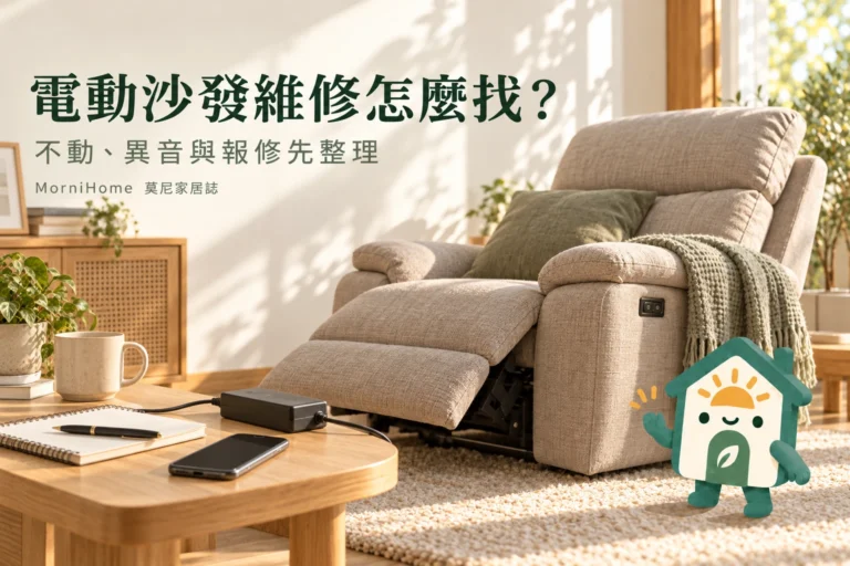 電動沙發維修怎麼找？不動、異音與到府報修準備
