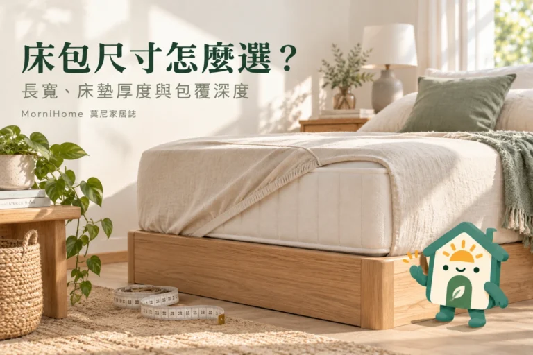 床包尺寸怎麼選？長寬、床墊厚度與加薄墊後的包覆深度一次量