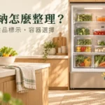 冰箱收納怎麼整理？生熟分層、食品標示與容器選擇完整指南