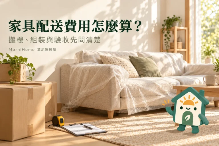家具配送費用怎麼算?搬樓、組裝與到貨驗收指南