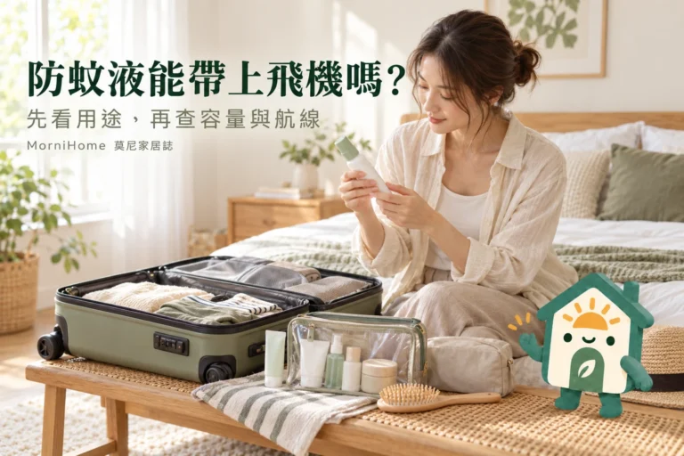 防蚊液可以帶上飛機嗎？100ml、託運與噴霧的行前整理指南