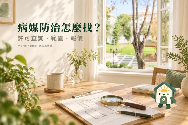 病媒防治服務怎麼選？業者許可、除蚊報價與施作驗收指南