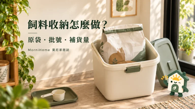寵物飼料收納怎麼做？原袋入桶、批號與補貨量算例