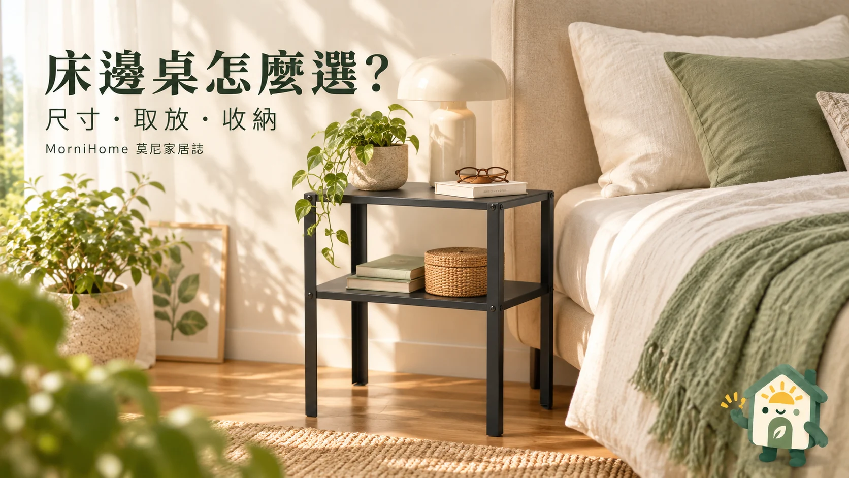 IKEA床邊桌推薦：莫尼家居誌情境封面