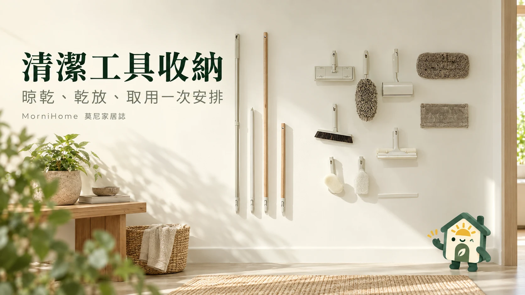 清潔工具收納品牌情境封面