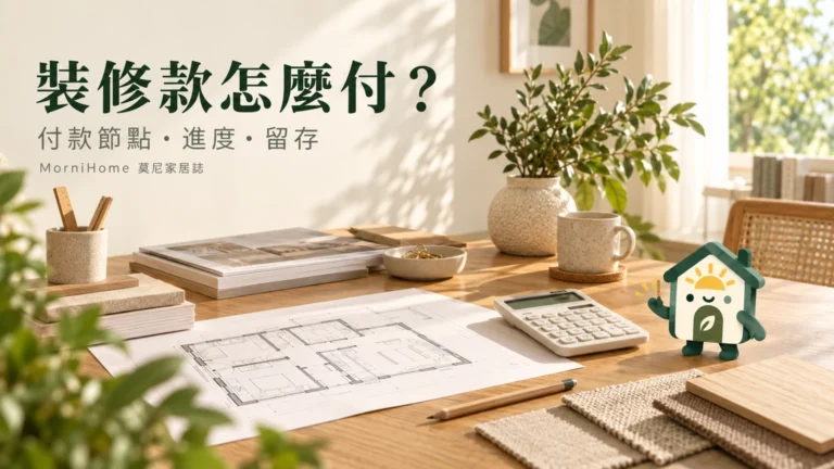 裝修付款比例怎麼談？用工程節點與請款對照表安排