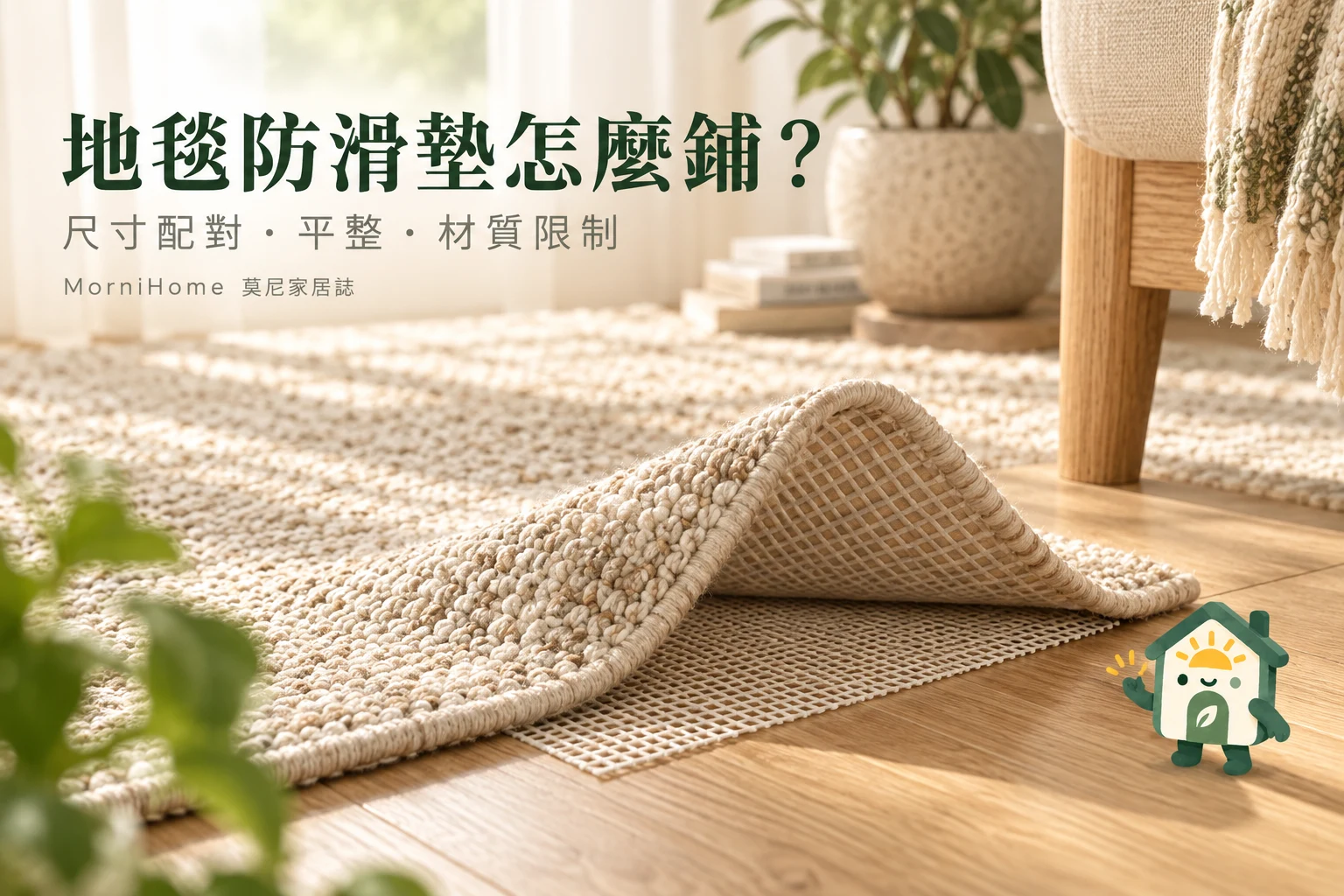 地毯防滑墊品牌情境示意封面