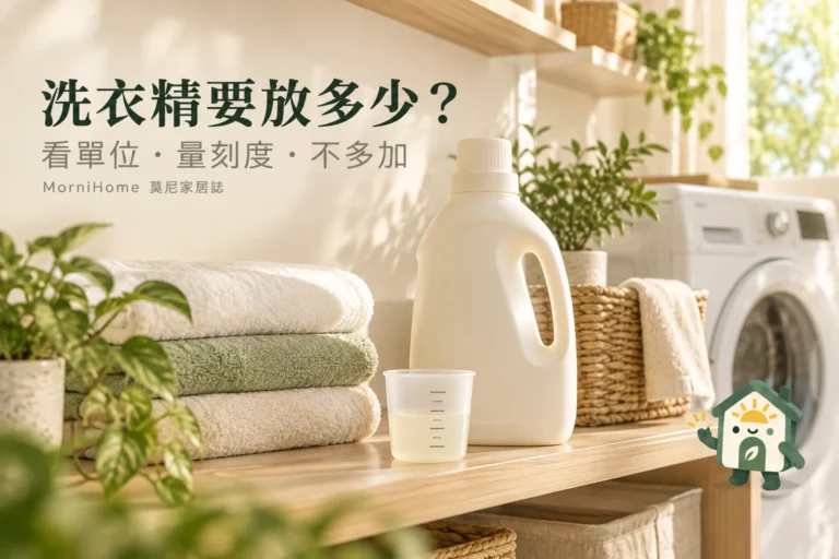 洗衣精用量怎麼算？公斤、公升與瓶蓋刻度別混用