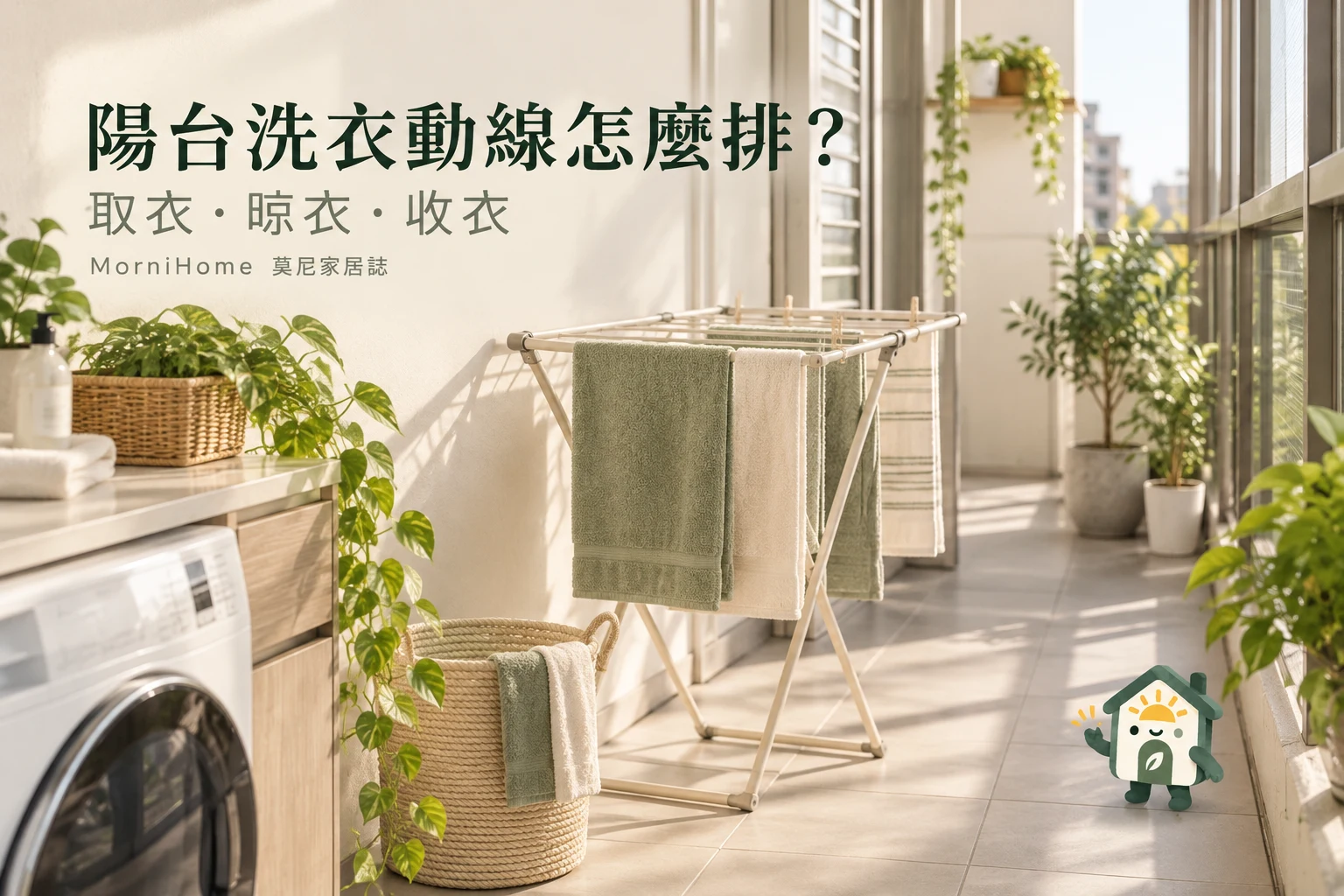 陽台洗衣動線品牌情境示意封面
