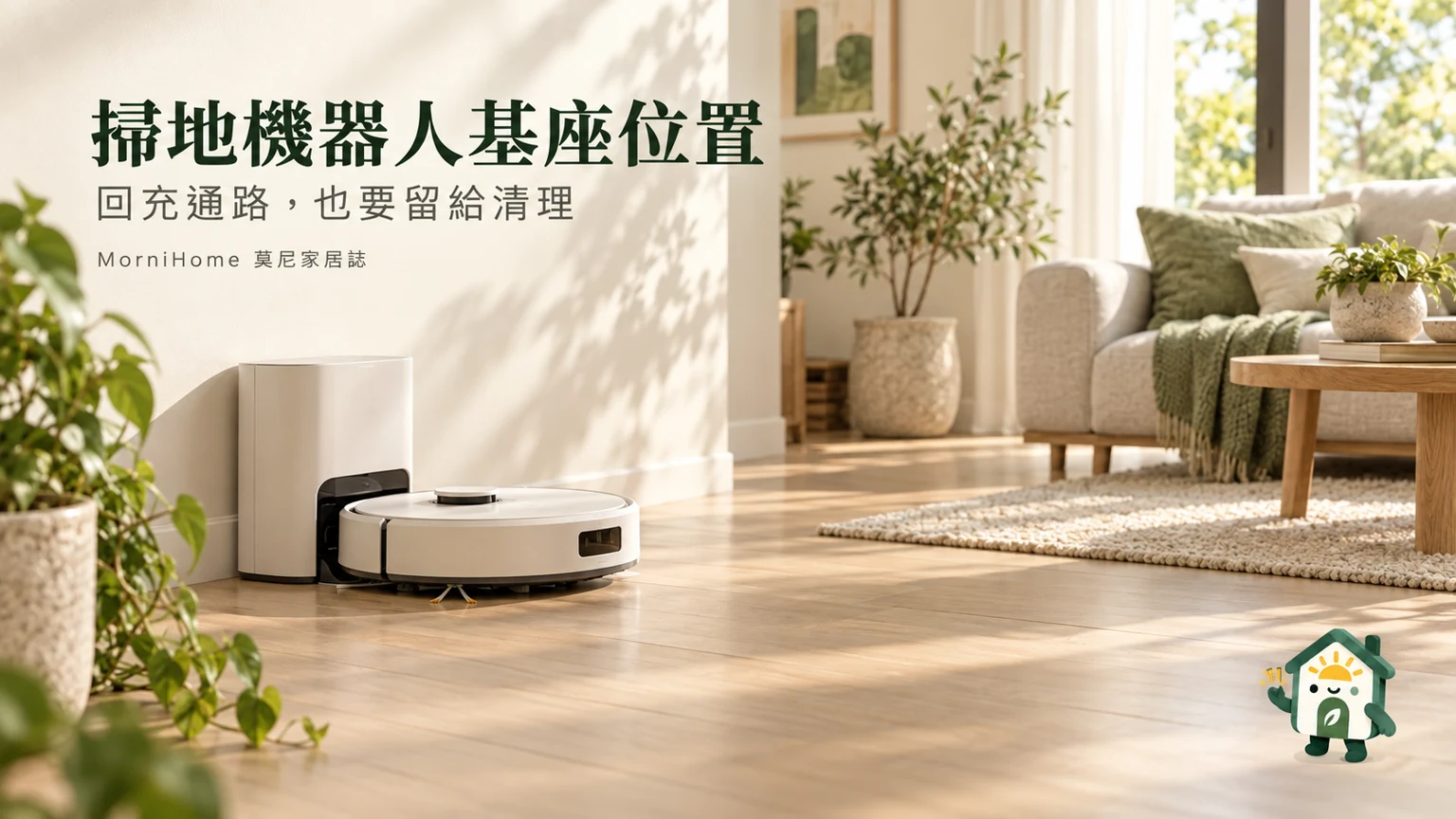 掃地機器人基座位置品牌情境示意封面