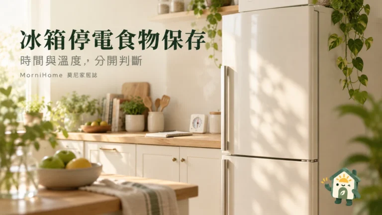 冰箱停電食物保存怎麼判斷?時間、溫度與丟棄分流