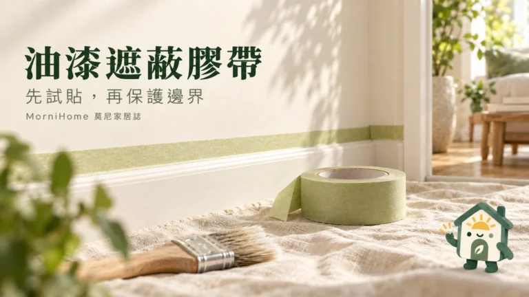 油漆遮蔽膠帶怎麼用？表面試貼、黏貼與撕除時機