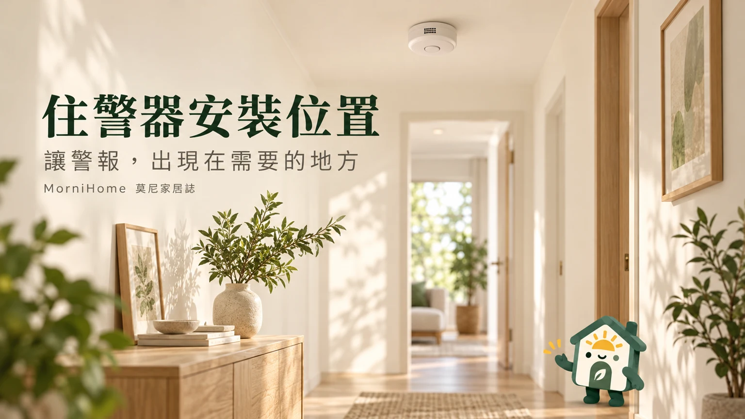 住警器安裝位置品牌情境示意封面