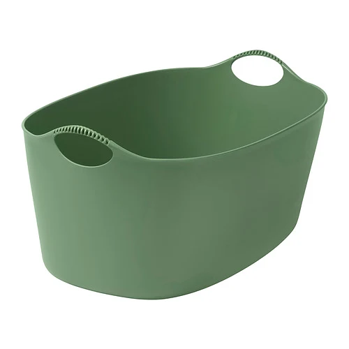 IKEA TORKIS綠色35公升洗衣籃原廠商品圖