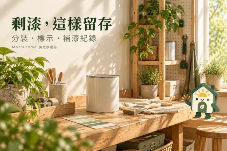 剩餘油漆保存怎麼做？原漆、稀釋漆與補漆資料分開留