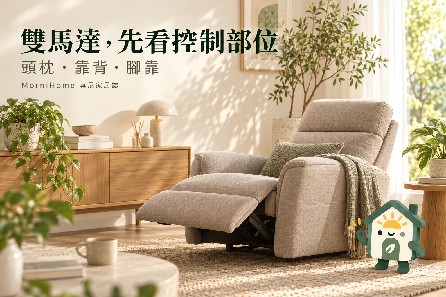 雙馬達電動沙發品牌情境示意封面