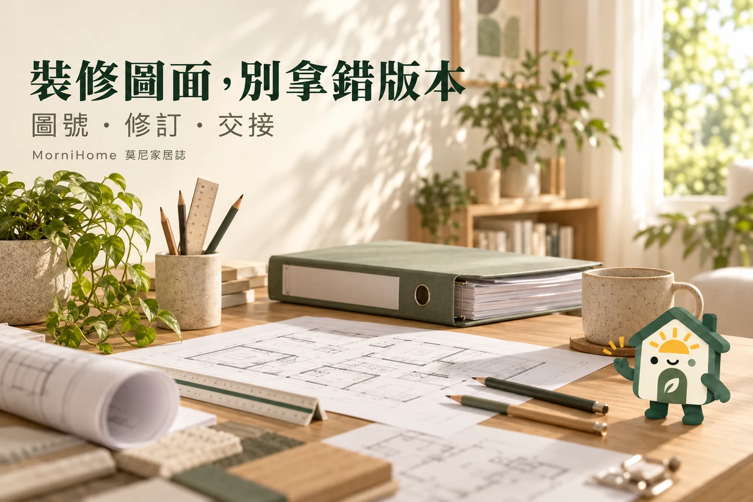 裝修圖面版本管理品牌情境示意封面