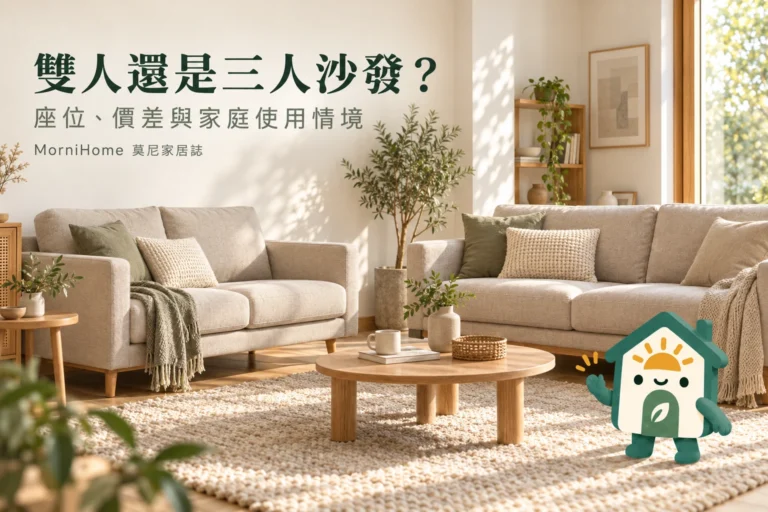 雙人電動沙發還是三人座？座位、價差與家庭使用情境比較